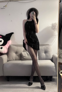 【微密圈】No.179_#玫桃泡芙_情趣黑丝_32P+1V