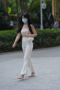 【精选街拍】Vol.0361 加菲mao街拍作品 白裤女子 [538P+8V-23.9GB]