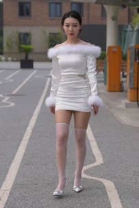 【精选街拍】Vol.1912 一只麋鹿摄影作品 - 白裙美女 [572P-924MB]