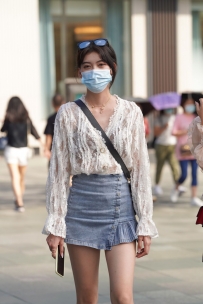 【精选街拍】Vol.2728 甜美青春牛仔裙 [71P-838MB]